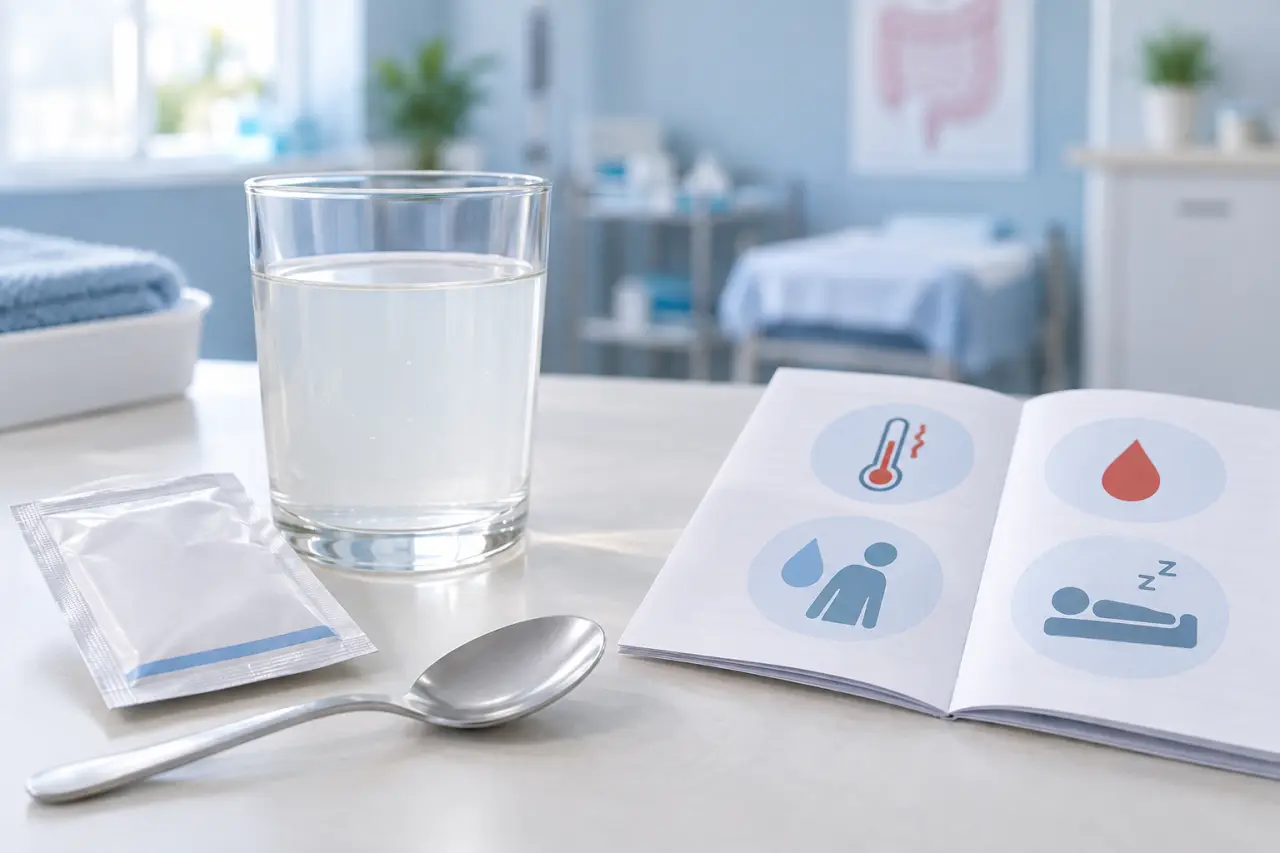 Infection intestinale : réhydrater d’abord et reconnaître les signes d’alerte