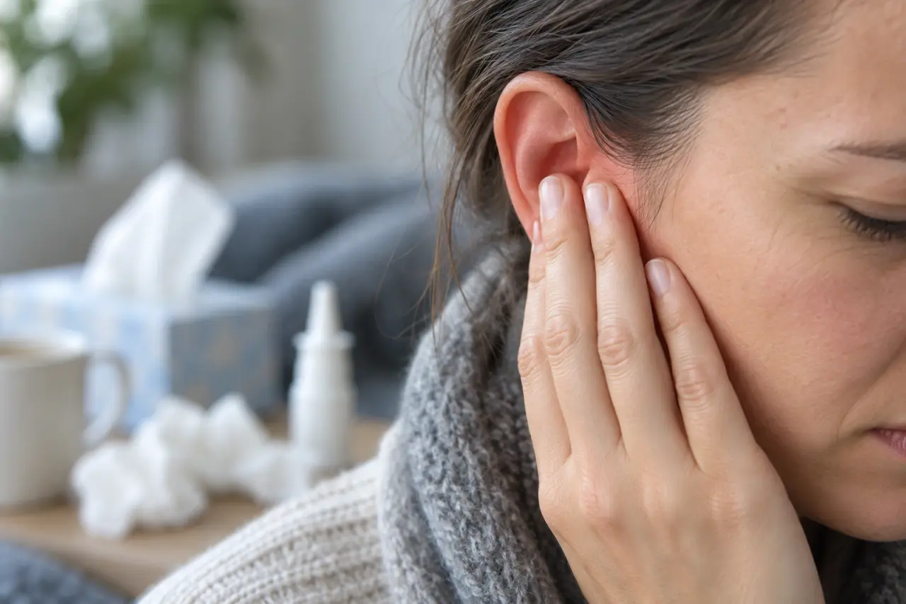 L’otite se transmet-elle ? Le rhume oui, la douleur d’oreille non