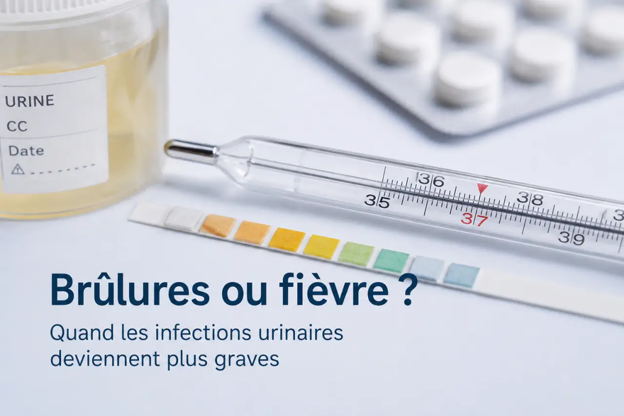 Brûlures ou fièvre ? Quand les infections urinaires deviennent plus graves