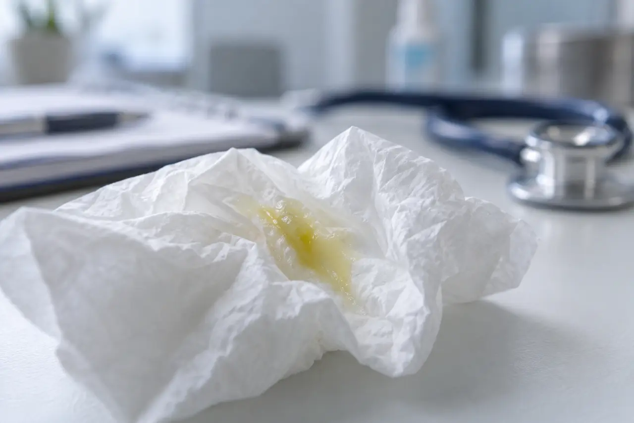Morve jaune : rhume fréquent, infection bactérienne pas automatique